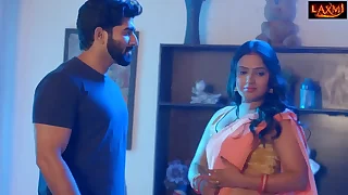 Indian fat ass hot milf stepmom knead and seducing her stepson concerning satisfy her and fucked her fat ass real Hindi Desi sex video